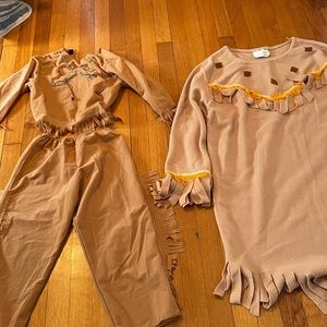 Matching mom and child Indian costume